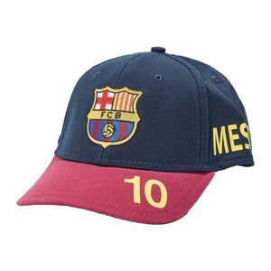 FC Barcelona Childrens/Kids Team Baseball Cap / Royal Blue/Red